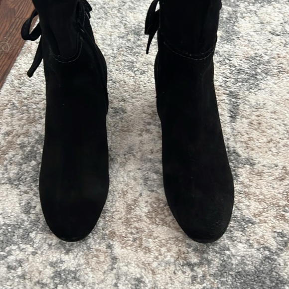 Brand new Tory Burch black suede thigh high boots - Picture 9 of 11